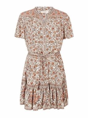 Spell Jasmine flutter sleeve mini dress